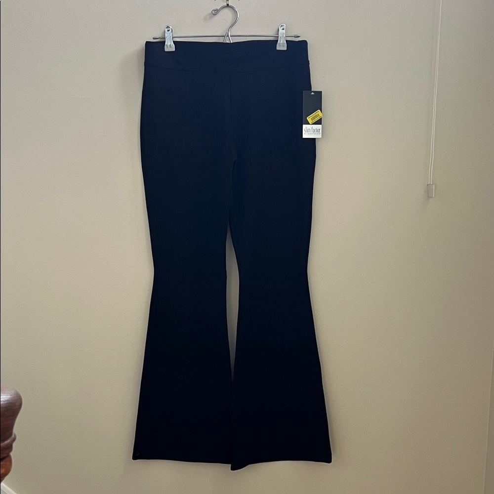 NWT Nordstrom Investments Classic Black Flare Pants